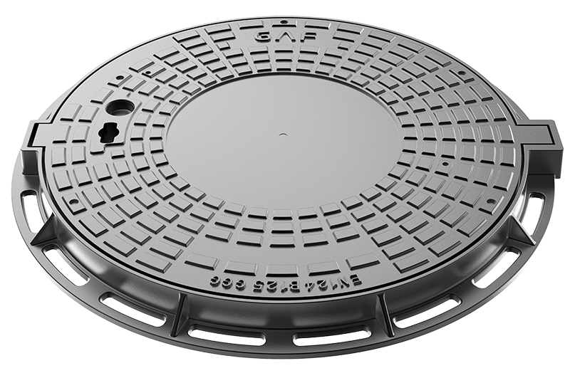 Manhole Cover with hinge B125.565 copy